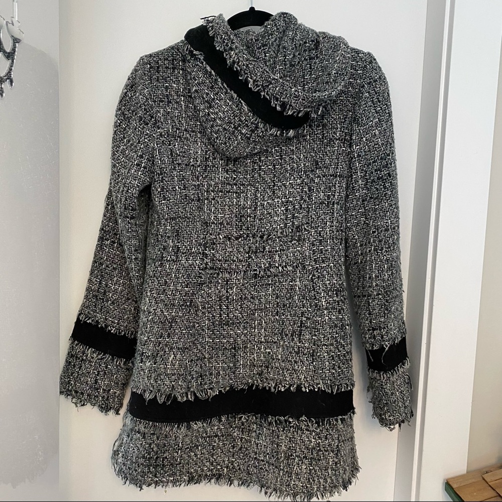 Black Rivet Tweed jacket (XS) - Picture 4 of 4